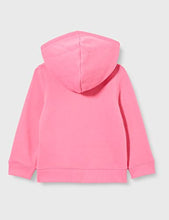Load image into Gallery viewer, Amazon Essentials Girls' Fleece Zip-Up Hoodie Sweatshirt, Bright Pink, Small