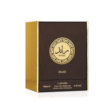 Load image into Gallery viewer, Lattafa Perfumes Ra'ed Oud for Unisex Eau de Parfum Spray, 3.4 Ounce