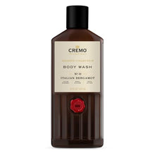 Load image into Gallery viewer, Cremo Rich-Lathering Italian Bergamot Body Wash for Men, Notes of Italian Bergamot, Neroli Blossom, and Fresh Vetiver, 16 Fl Oz