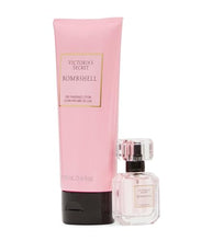 Load image into Gallery viewer, Victoria's Secret Bombshell Mini Fragrance Duo Gift Set: Mini Eau de Parfum & Travel Lotion