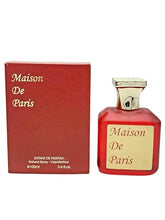 Load image into Gallery viewer, Lomitin Maison De Paris Extrait De Parfum 3.4oz + Red Baccara 3.4oz + Bacarrat Rogue 540 Roll On Body Oil unisex (12ml) (Pack of 3) (inspired by BACARRAT ROGUE 540)