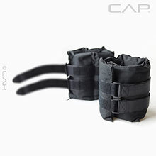 Load image into Gallery viewer, CAP Barbell HHA-CB020A1 20-Pound Pair Adjustable Ankle Weights, Black