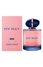 Load image into Gallery viewer, Giorgio Armani My Way Intense for Women Eau de Parfum Spray Rechargeable Refillable, 3.0 Ounce