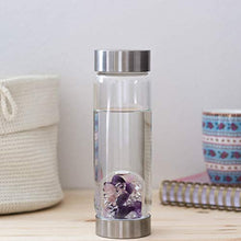 Load image into Gallery viewer, VitaJuwel ViA WELLNESS - Crystal Water Bottle with Amethyst, Rose Quartz & Clear Quartz