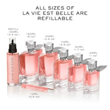 Load image into Gallery viewer, Lancôme La Vie Est Belle Eau de Parfum - Long Lasting Fragrance with Notes of Iris, Earthy Patchouli, Warm Vanilla & Spun Sugar - Floral & Sweet Women's Perfume, 5 Fl Oz