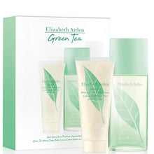 Load image into Gallery viewer, Green Tea Gift Set for Women - Green Tea Scent Spray Eau Parfumee Spray 3.3 oz + Green Tea Honey Drops Body Cream 3.3 oz, Gift Box