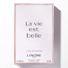 Load image into Gallery viewer, Lancôme La Vie Est Belle Eau de Parfum - Long Lasting Fragrance with Notes of Iris, Earthy Patchouli, Warm Vanilla & Spun Sugar - Floral & Sweet Women's Perfume, 5 Fl Oz