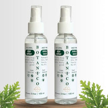 Load image into Gallery viewer, Pack of 2 Botanico Natural Insect & Mosquito DEET-Free Repellent Sprays with Citronella Vanilla Essential Oils, Natural Formula, Baby, Kid, and Pet Safe Travel Size by Eve Paul - 2x100ml=200ml, 6.8oz