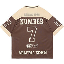 Load image into Gallery viewer, Aelfric Eden Mens Vintage Jersey Oversize Shirts Summer Unisex Printed Casual Top
