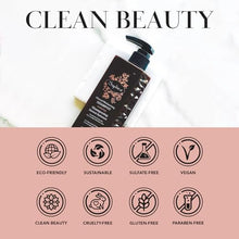 Load image into Gallery viewer, Saphira Mineral Moisturizing Shampoo, Hydration and Shine for Dry, Damaged, Permed or Chemically Treated Hair and Scalp, Sulfate-Free, Paraben-Free, Vegan, Prevents Frizz and Split Ends, 3 Ounce
