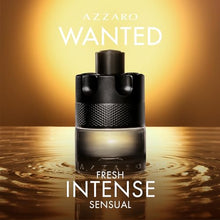 Load image into Gallery viewer, Azzaro The Most Wanted Eau de Toilette Intense – Aromatic & Woody Mens Cologne – Fresh & Sensual Fragrance – Lasting Wear – Scent Notes of Bergamot, Lavender, Moss - Luxury Perfumes for Men, 3.3 Fl Oz