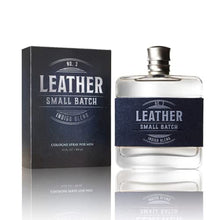 Load image into Gallery viewer, Tru Western Leather #3 Indigo Blend Men's Cologne, 3.4 fl oz (100 ml) - Clean, Smooth, Masculine