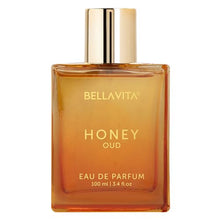 Load image into Gallery viewer, Honey Oud Eau de Parfum (3.4 fl. oz.) | Patchouli, Vanilla, Bergamot, Floral & Spicy + Made with Clean & Vegan Essentials Oils + Cruelty Free | Long-Lasting Fragrance