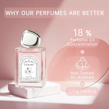 Load image into Gallery viewer, LRERABO No.040 - Floral Fruity Gourmand Eau de Parfum - Inspired by La Vie Est Belle Luxury Fragrance for Women, Girls Long Lasting Perfume Spray - 1.7 Fl Oz/50 ml