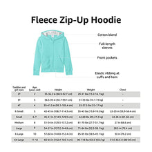 Load image into Gallery viewer, Amazon Essentials Girls' Fleece Zip-Up Hoodie Sweatshirt, Bright Pink, Small