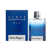 Load image into Gallery viewer, Salvatore Ferragamo Acqua Essenziale Blu Eau de Toilette Spray for Men, 1.7 Ounce