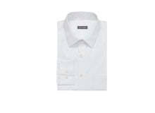 Load image into Gallery viewer, Van Heusen Men's Dress Shirt Regular Fit Poplin Solid, White, 16.5" Neck 34"-35" Sleeve