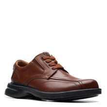 Load image into Gallery viewer, Clarks Men's Gessler Lace Oxford, Dark Tan Leather, 9.5