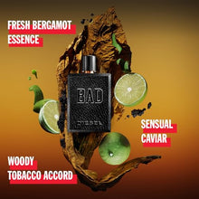 Load image into Gallery viewer, Diesel Bad Eau de Toilette Spray Cologne for Men, 3.4 Fl. Oz.