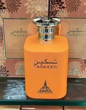 Load image into Gallery viewer, Paris Corner Taskeen Peach Tea Perfume EDP 3.4Fl Oz with 8ml L'Fumes Roll-On Layering Perfume Oil UNISEX - EDP and Oil Combo