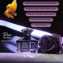 Load image into Gallery viewer, Rose De Nuit EDP Perfumes for Women's Fragrances for Her | Sweet Pandora Ladies Scent L' Eau De Parfum | 100 ml Pink Raspberry Spray Scents (Rose De Nuit)
