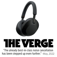 Load image into Gallery viewer, Sony WH-1000XM5 Premium Noise Canceling Headphones, Auto NC Optimizer, 30-Hour Battery, Alexa Voice Control, Black