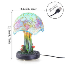 Load image into Gallery viewer, Joogour Painting Mushroon Lamp, Boho Mushroom Night Light,Retro Mushroom Table Lamp for Bedrooms Living Room Home Mushroom Decor Night Lamp