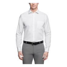 Load image into Gallery viewer, Van Heusen Men's Dress Shirt Regular Fit Poplin Solid, White, 16.5" Neck 34"-35" Sleeve