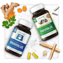 Load image into Gallery viewer, BB Company Slim Gut Bundle | Prebiotics and Probiotics for Women - Bloating Relief - Pre and Pro Probiotics - Provitalize & Previtalize | Value Bundle | Packaging Vary | 30 Day Supply