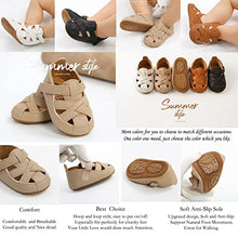 Load image into Gallery viewer, Ohwawadi Baby Sandals Infant Boys Girls Summer Walking shoes Soft Anti-Slip Sole Beach Sandals Newborn Crib Shoes First Walker Shoes
