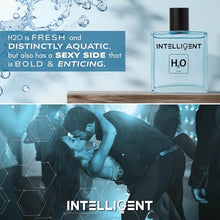 Load image into Gallery viewer, Intelligent H2O | Aquatic, Bold, and Refreshing | Eau de Parfum for Men | 3.4 Fl Oz (100 mL)