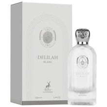Load image into Gallery viewer, Maison Alhambra Delilah Blanc – Citrus, Amber, Floral, Musky – Eau de Parfum Spray Long-Lasting Fragrance for Women, 3.4 Ounce / 100 ml