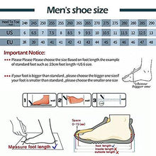 Load image into Gallery viewer, MVIOBUY Men's Suede Casual Hiking Loafers,Hand Stitching Comfort Anti Slip Slip on Business Dress Shoes Fashion Outdoor Walking Boat Shoes (Black-B,8.5)