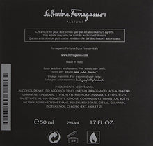 Load image into Gallery viewer, Salvatore Ferragamo F Black Eau De Toilette Spray for Men, 1.7 Fl Oz