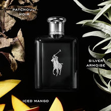 Load image into Gallery viewer, Ralph Lauren FRAGRANCES Polo Black - Eau de Toilette - Men's Cologne - Woody & Fresh - With Patchouli, Sandalwood, and Mandarin - Medium Intensity - 4.2 Fl Oz