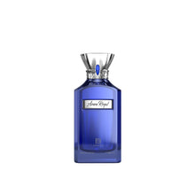 Load image into Gallery viewer, Ahmed Al Maghribi Azure Royal Extrait De Parfum 3.4 Fl Oz (100ml) – Long Lasting Unisex Perfume for Men & Women – Fruity Floral Woody Fragrance with Pear, Rose, Cedarwood & Musk