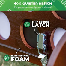 Load image into Gallery viewer, SWOOC Games - XL Giant 4 in A Row (4ft x 3ft) All Weather with Carrying Case & 60% Quieter Design - Giant Connect - 4 Outdoor Game - Giant Outdoor Games for Family - Jumbo Games - Giant Lawn Games