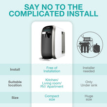 Load image into Gallery viewer, SimPure Y7P-BW Countertop Reverse Osmosis System (Comes with One Extra Replacement Cartridge)