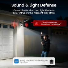Load image into Gallery viewer, aosu Security Cameras Outdoor Wireless, 4 Cam-Kit, No Subscription Required, Solar-Powered, Home Security Cameras System with 360° Pan & Tilt, Auto Tracking, 2K Color Night Vision, Easy Setup