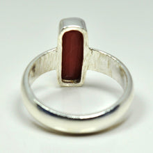 Load image into Gallery viewer, Gemsonclick Natural Red Coral 925 Silver Ring For Women 3 Ct Chakra Healing Size 5,6,7,8,9,10,11,12,13