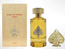 Load image into Gallery viewer, Jo Milano Game of Spades Gold Parfum Spray, 3.0 Ounce (Unisex)