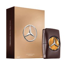 Load image into Gallery viewer, Mercedes Benz Man Private - Amber Woody Eau de Parfum - Mens Cologne Gift for Men - Long-Lasting Scent with Patchouli and Cedar - 3.4 oz EDP Spray
