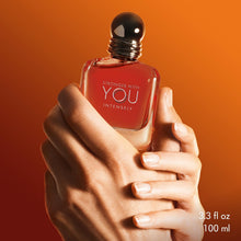 Load image into Gallery viewer, Armani Beauty - Stronger With You Intensely - Cologne for Men - Fougère Ambery Woody Men’s Fragrance - Pink Pepper, Lavender, Vanilla Notes - 1.7 Fl Oz