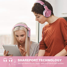 Load image into Gallery viewer, OneOdio Wired Over Ear Headphones Hi-Res Studio Monitor & Mixing DJ Stereo Headsets with 50mm Drivers and 1/4 to 3.5mm Jack for AMP Computer Recording Podcast Keyboard Guitar Laptop - Light Pink