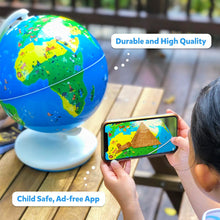 Load image into Gallery viewer, PlayShifu Globe for Kids– Orboot Earth: Interactive Kids Globe with 1000+ Facts on Animals, Places & Monuments | Tech-Powered Learning Toy & STEM Gift for Kids Ages 4–10