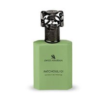 Load image into Gallery viewer, Swiss Arabian Patchouli 01 Patchouli Cologne for Men & Women – Long Lasting Modern Fougere Eau de Parfum, Lavender Mint Aromatic Notes | Heritage Collection Unisex Arabic Fragrance 50ml