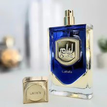Load image into Gallery viewer, Lattafa Perfumes Liam Blue Shine EDP Spray 100ML (3.4 OZ), Refreshing and Aromatic Fragrances for Men & Women.