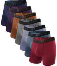 Load image into Gallery viewer, BAMBOO COOL Men's Ultra ComfortSoft Underwear, Moisture Wicking & Breathable No Ride Up Boxer Briefs with Fly, Multipack