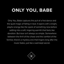 Load image into Gallery viewer, Blind Barber Only You, Babe Eau De Parfum - Warm & Spicy Cologne for Men - Notes of Plum, Musk & Cedarwood - Long Lasting Perfumes for Men (1.69 Fl oz)