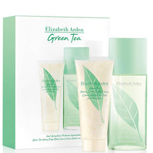 Load image into Gallery viewer, Green Tea Gift Set for Women - Green Tea Scent Spray Eau Parfumee Spray 3.3 oz + Green Tea Honey Drops Body Cream 3.3 oz, Gift Box